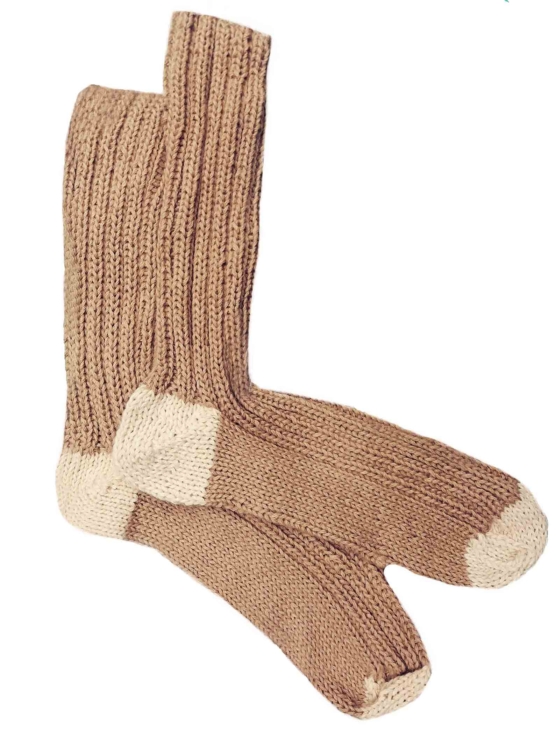 Beige Socks_ Royal Alpaca socks handknitted_ AMZN111_sd1