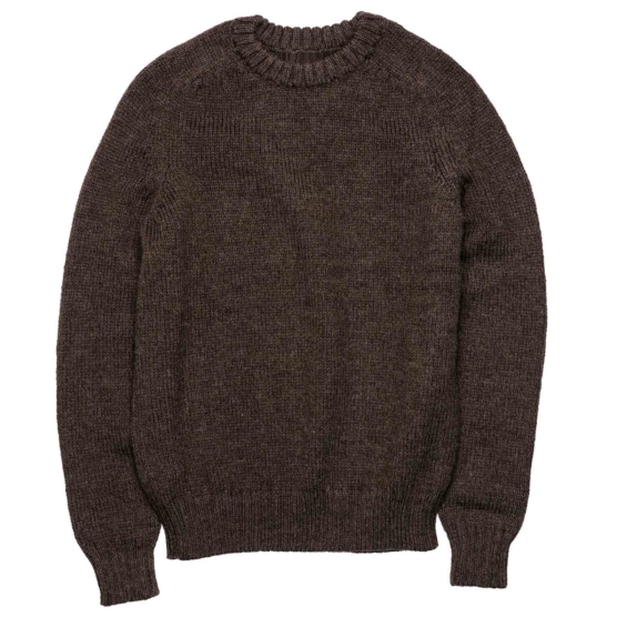 Royal Alpaca Crewneck Sweater Dark brown_ v333_ AMZNNN_sd11
