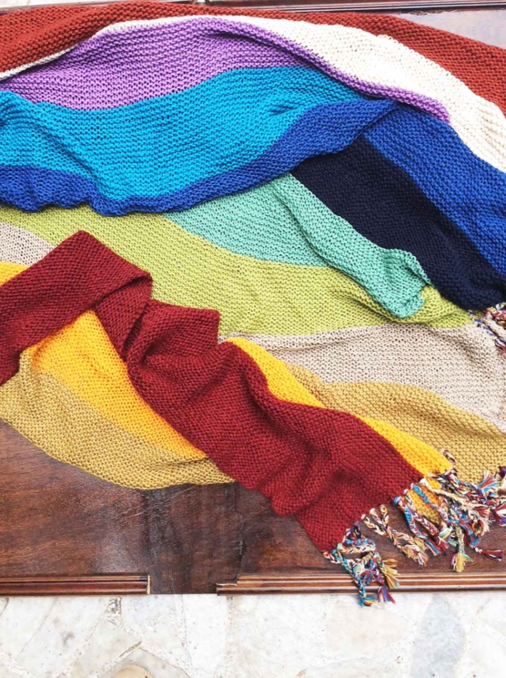 IMG_4126 Royal alpaca throw blanket handknitted_ Rainbow_AMZN155555 sd3333